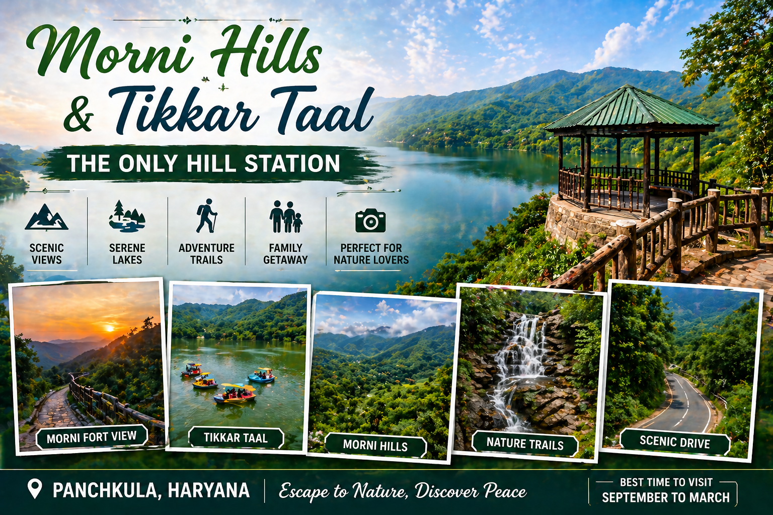 Morni Hills & Tikkar Taal: Guide to Haryana’s Only Hill Station