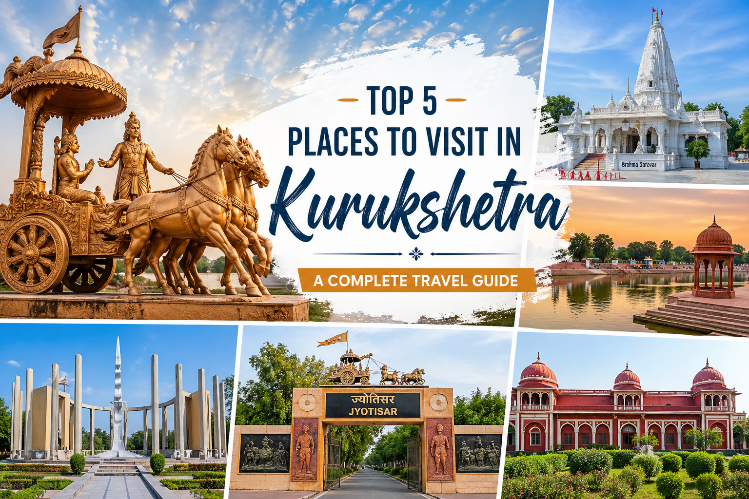 Top 5 Places to Visit in Kurukshetra: A Complete Travel Guide